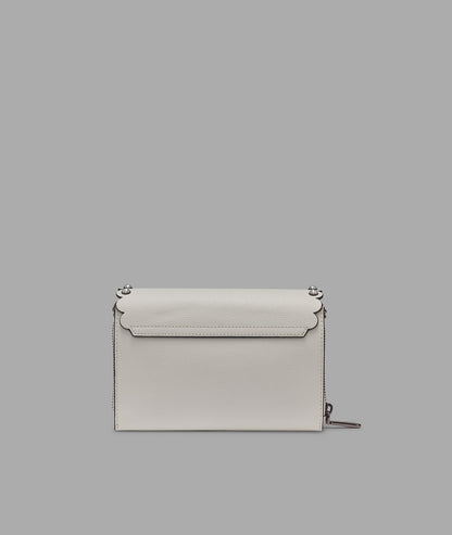KarlLagerfeld Lourdes crossbody with pearls white