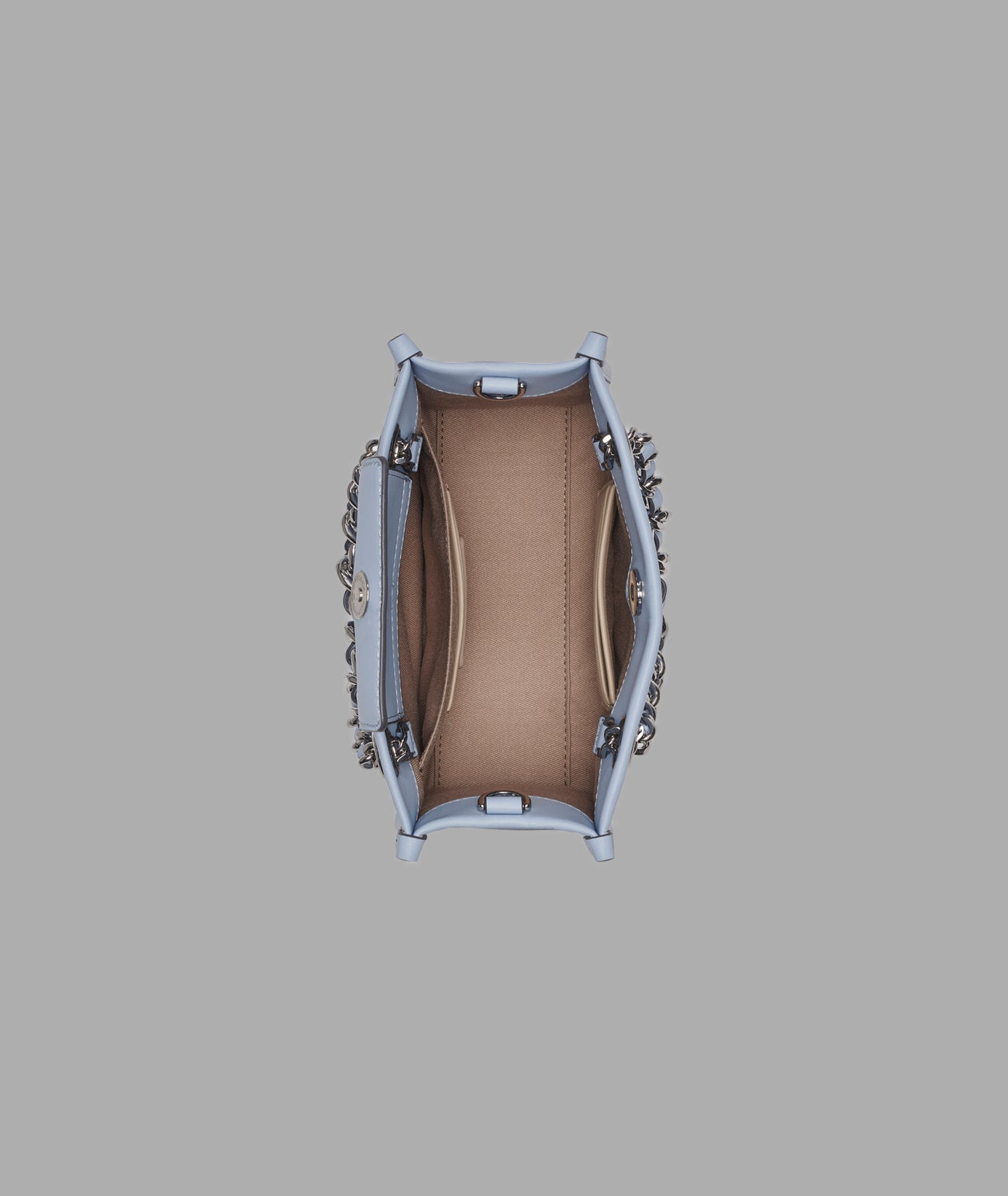 KarlLagerfeld Savoie small leather crossbody blue