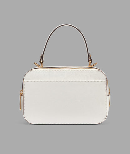 KarlLagerfeld Simone camera crossbody bag with flowers white