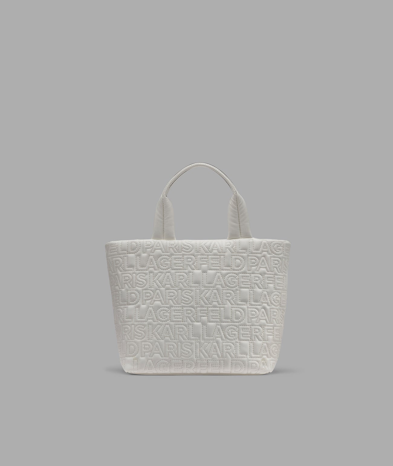 KarlLagerfeld Voyage tote white