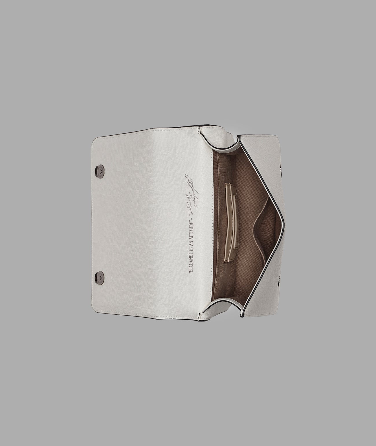 KarlLagerfeld Simone floral satchel white multi