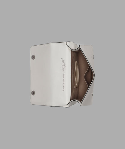 KarlLagerfeld Simone floral satchel white multi
