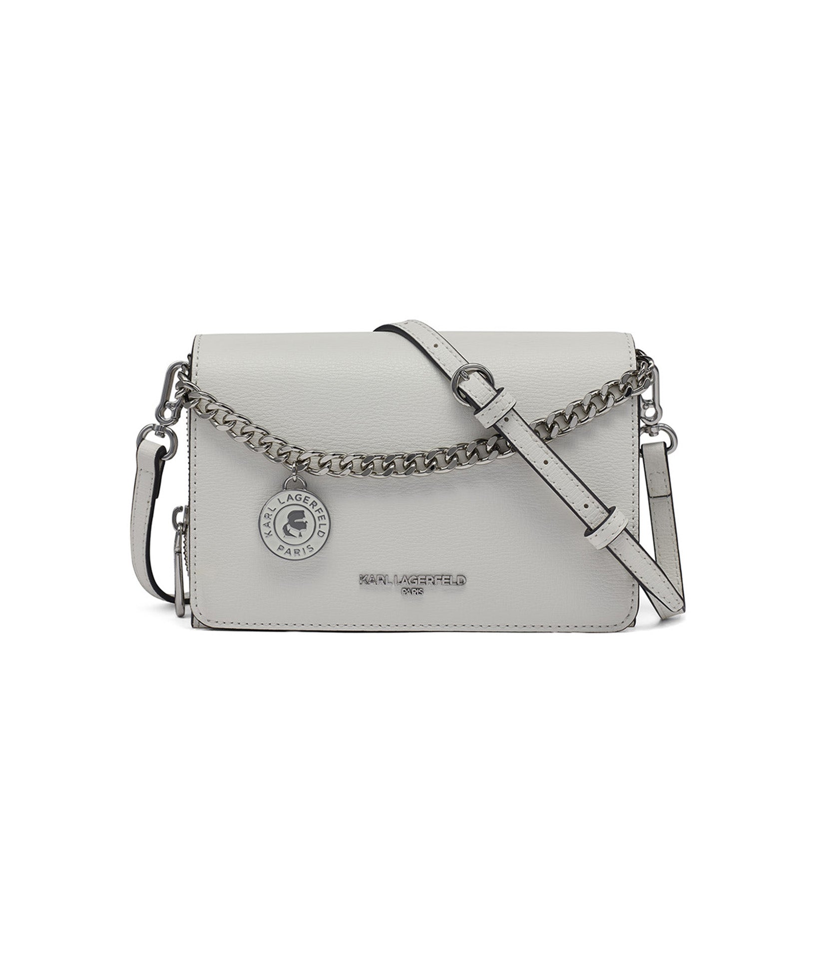 LOURDES LEATHER CROSSBODY White White