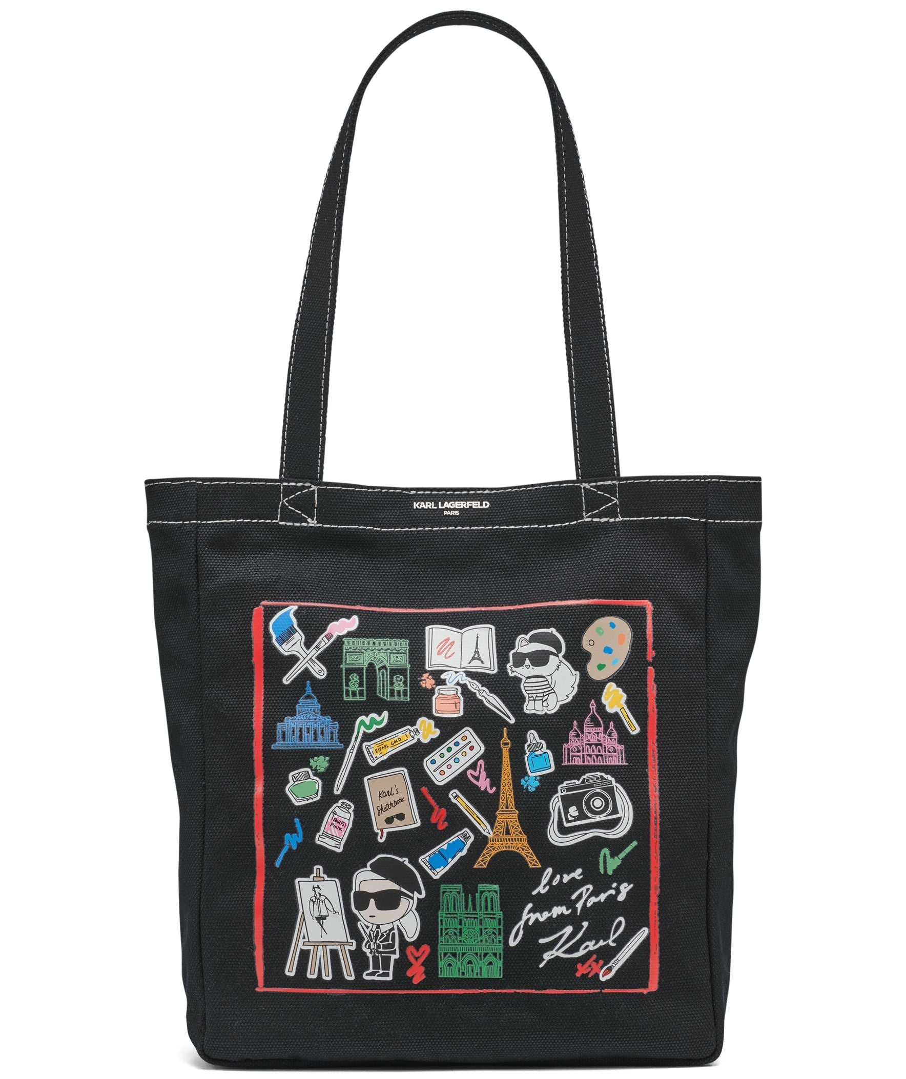 CANNES NORTH SOUTH TOTE Black Combo 2 Black Combo 2