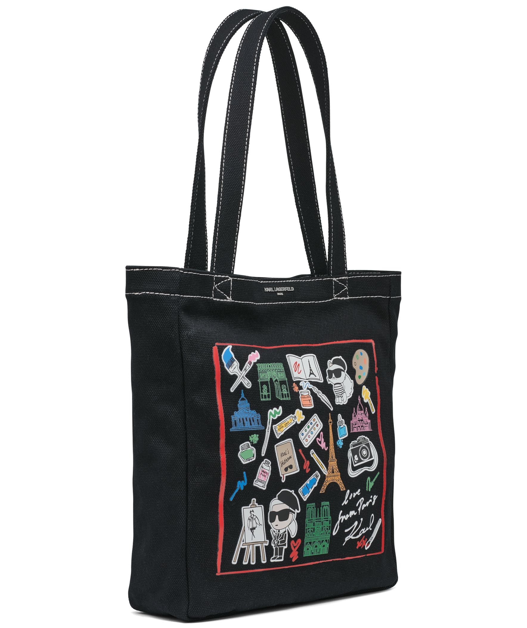 CANNES NORTH SOUTH TOTE Black Combo 2 Black Combo 2