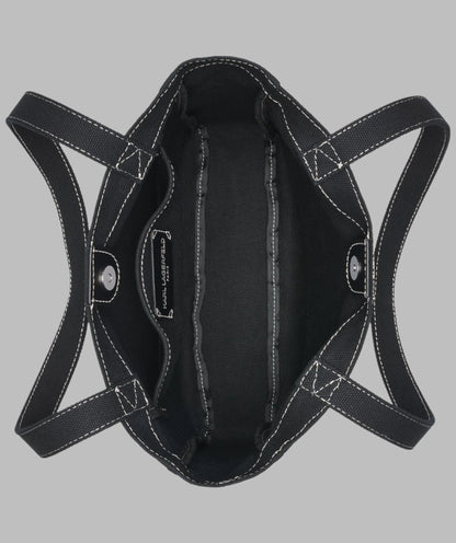 KarlLagerfeld Cannes north south tote black combo