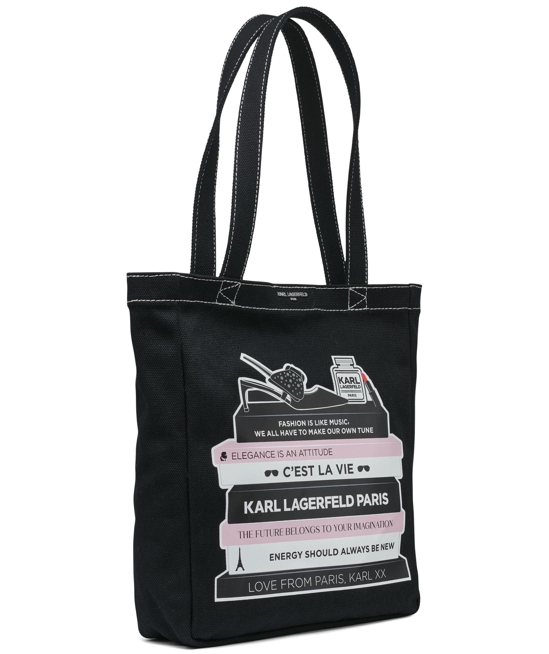 CANNES NORTH SOUTH TOTE Black Combo Black Combo