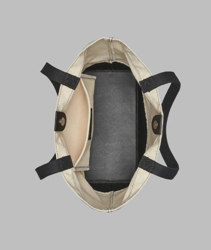 KarlLagerfeld Cannes east west tote natural