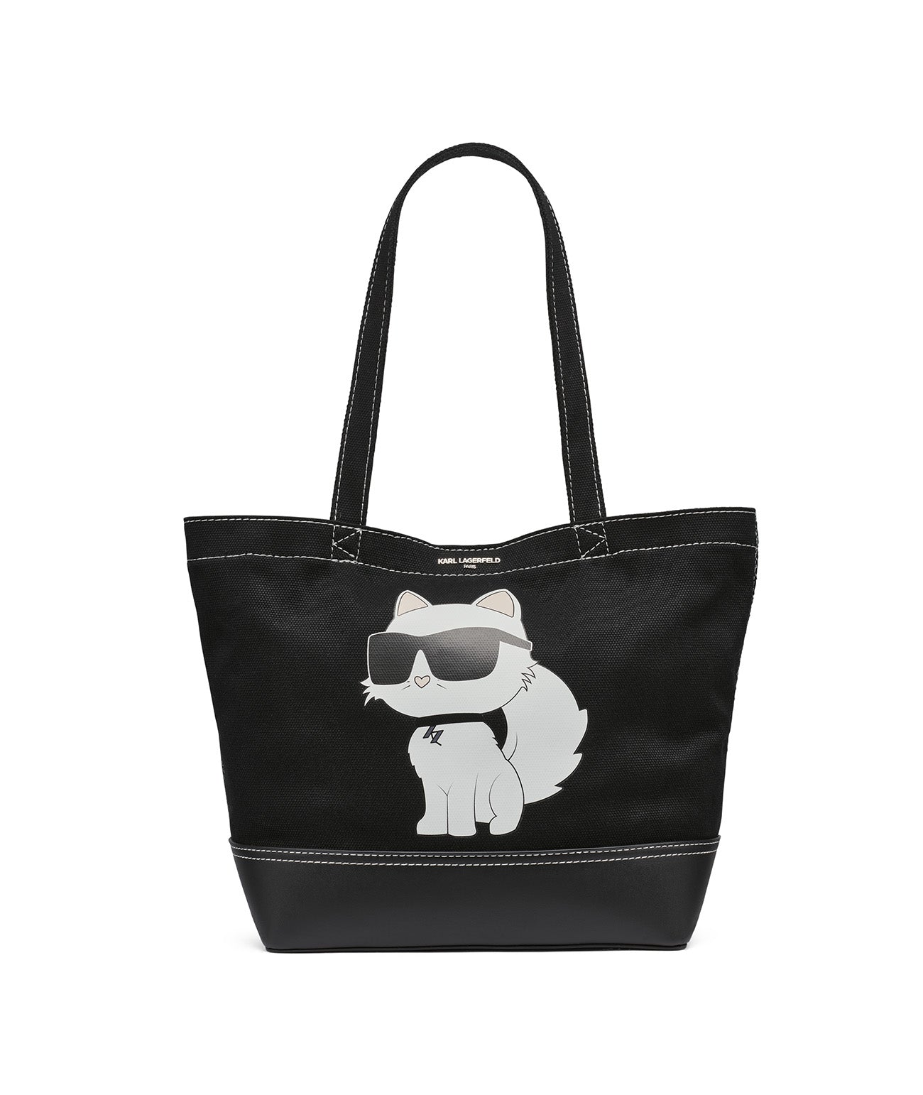 CANNES EAST WEST TOTE Black Black