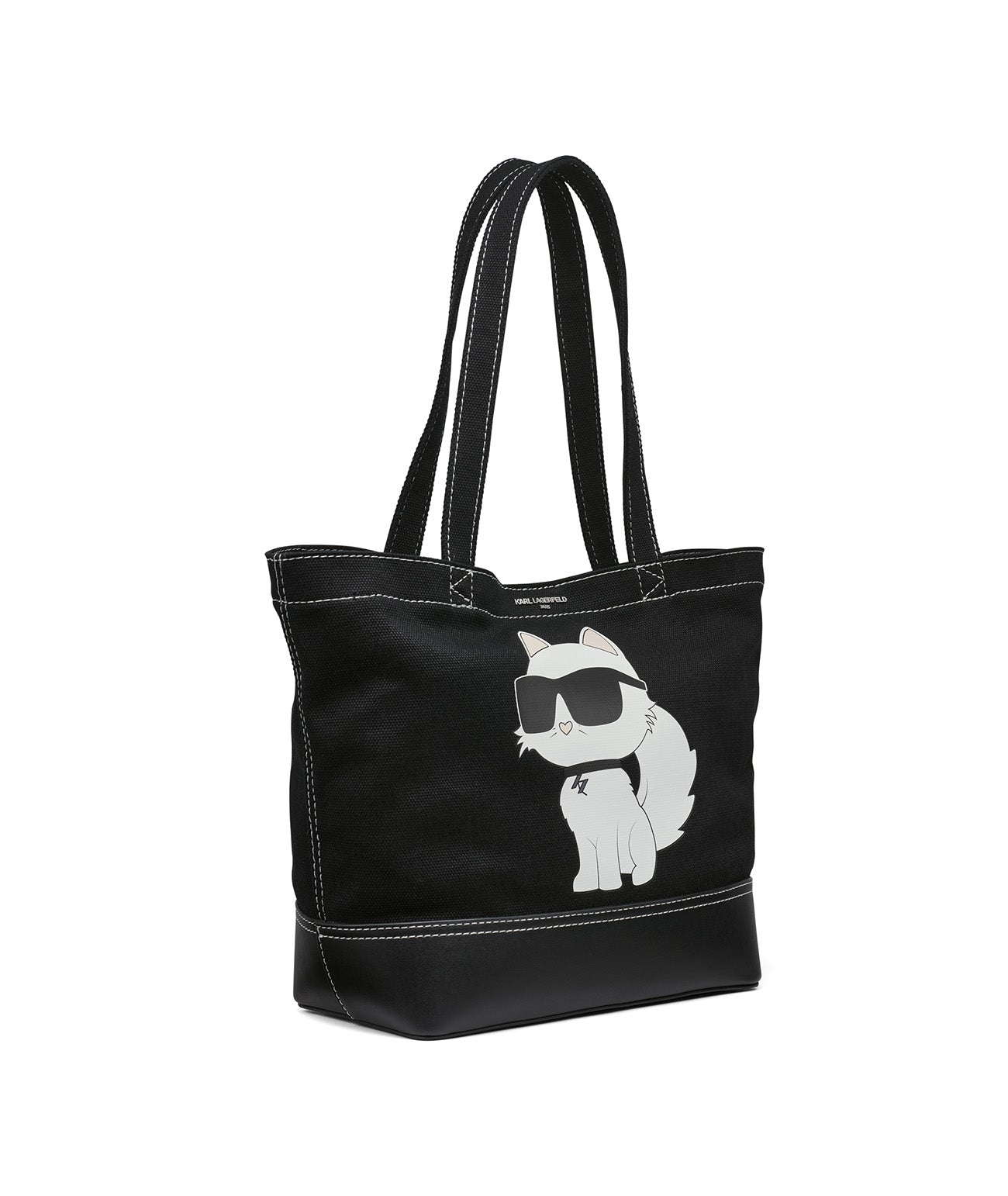 CANNES EAST WEST TOTE Black Black