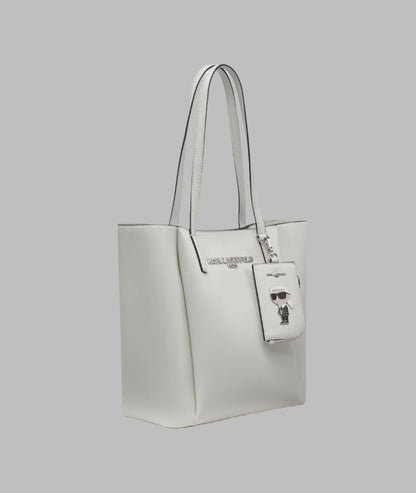 KarlLagerfeld Louise tote white