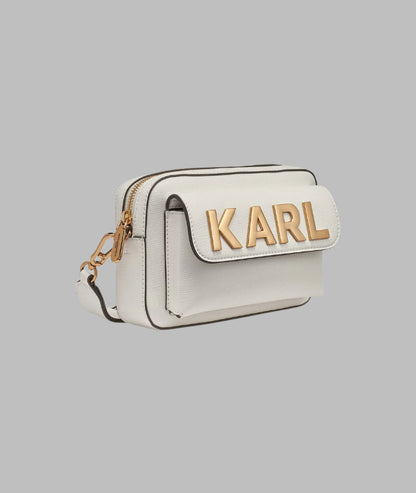 KarlLagerfeld Maybelle camera crossbody white