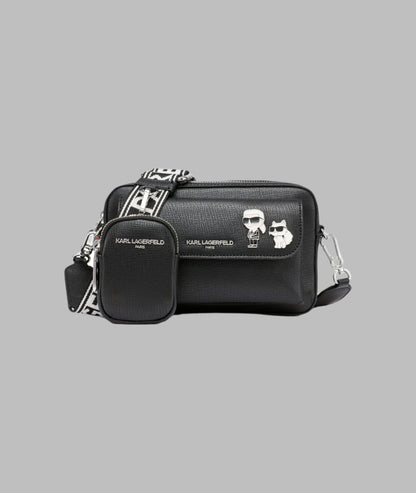 KarlLagerfeld Maybelle camera crossbody black