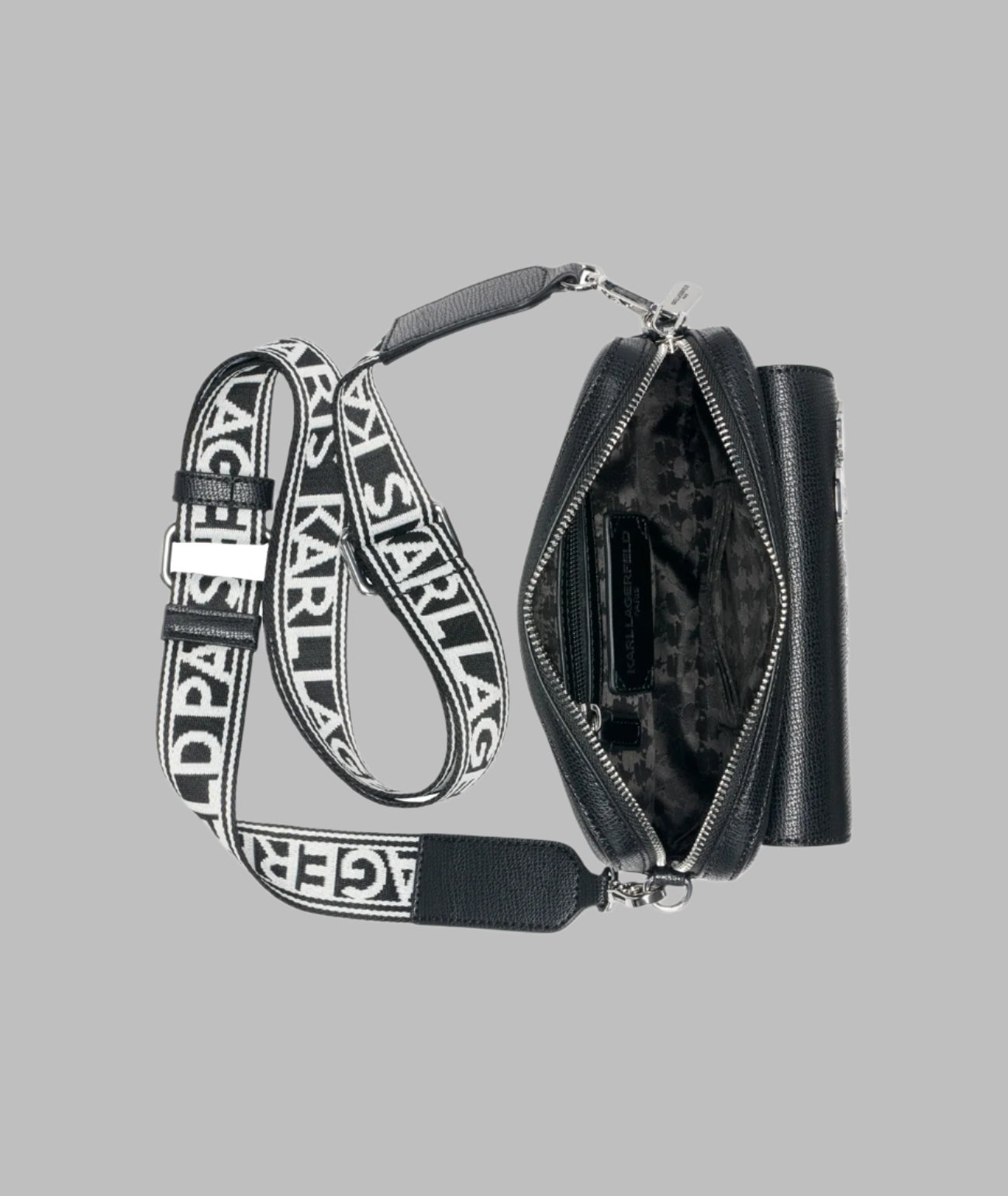 KarlLagerfeld Maybelle camera crossbody black