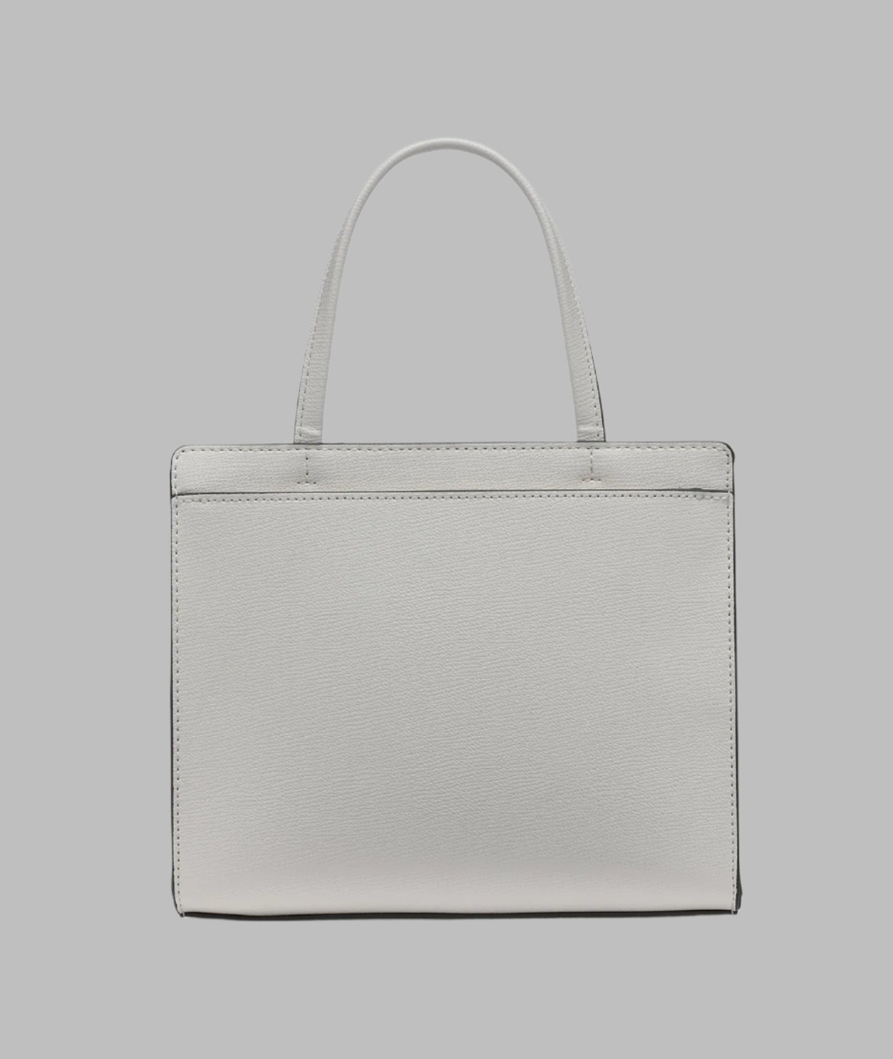 KarlLagerfeld Maybelle satchel with pins white