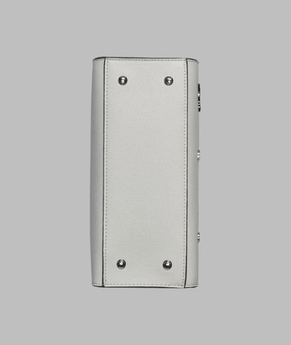 KarlLagerfeld Maybelle satchel with pins white