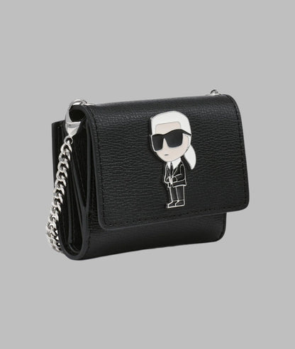 KarlLagerfeld Small wallet on chain black