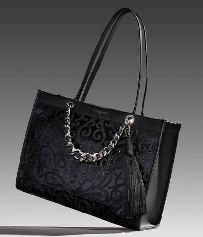 KarlLagerfeld Savoie tote black
