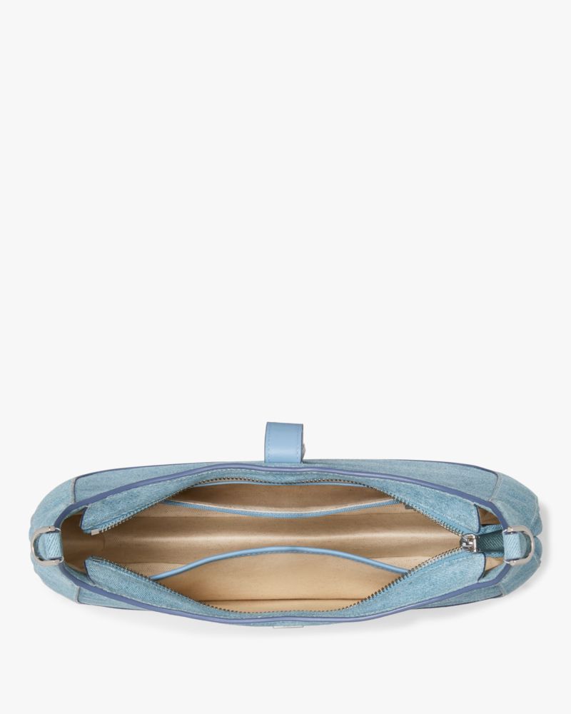 KateSpade Deco Denim Hobo Bag Blue Multi