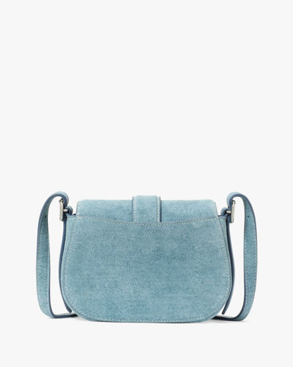 KateSpade Nouveau Mini Saddle Bag Blue Multi