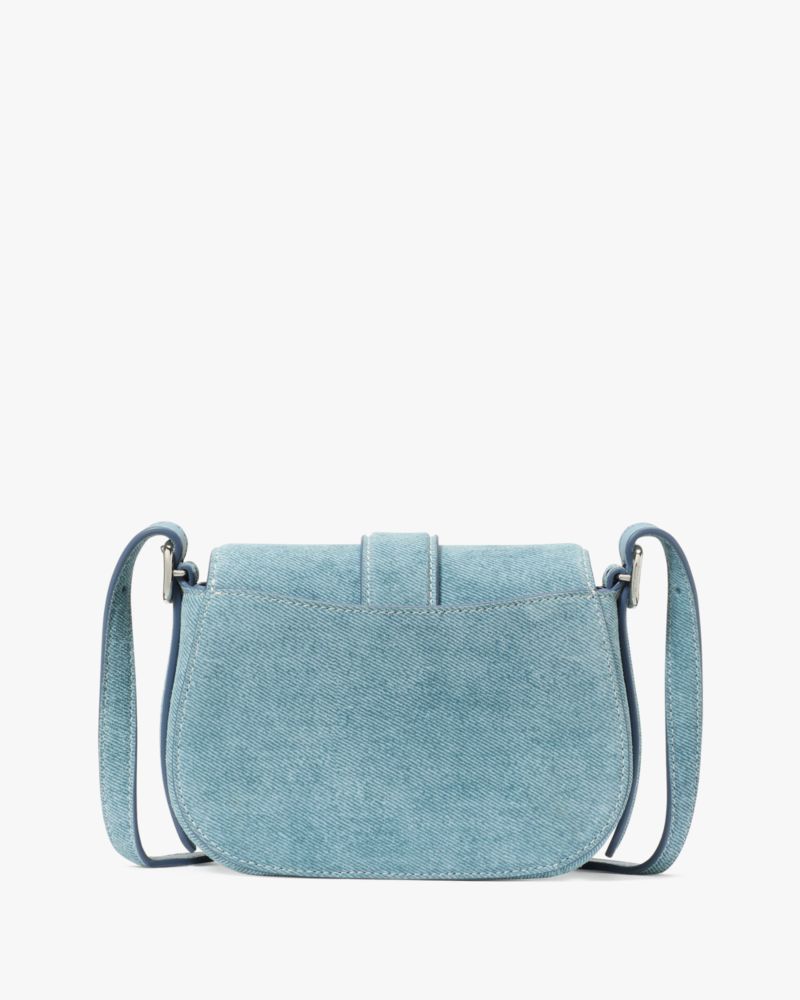 KateSpade Nouveau Mini Saddle Bag Blue Multi