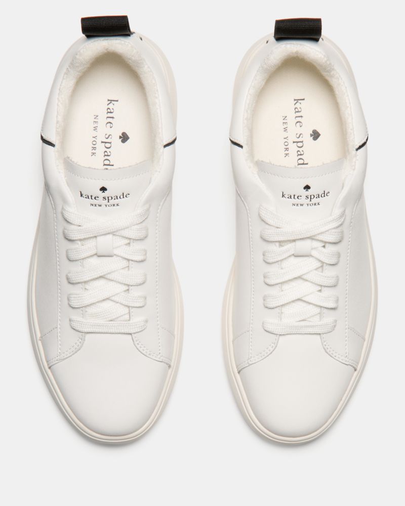 Katespade Piper Sneaker Optic White Black
