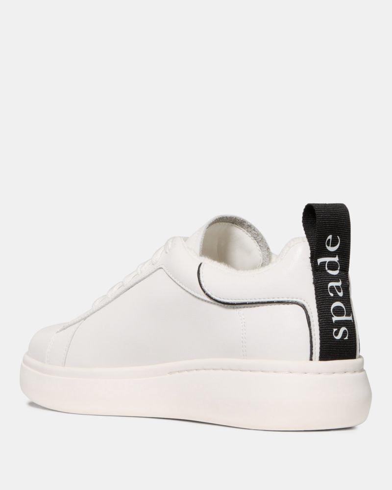 Katespade Piper Sneaker Optic White Black