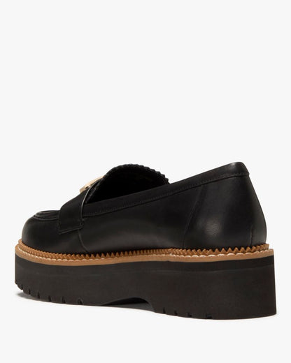 Katespade Hallie Lug Loafer Black