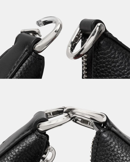 KateSpade Duo Crossbody Bag Black Silver