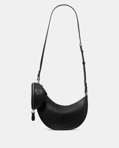 KateSpade Duo Crossbody Bag Black Silver