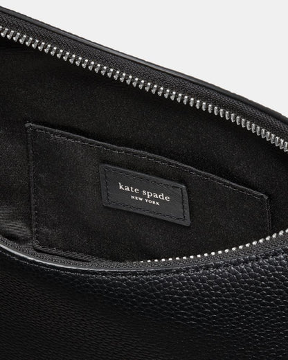 KateSpade Duo Crossbody Bag Black Silver