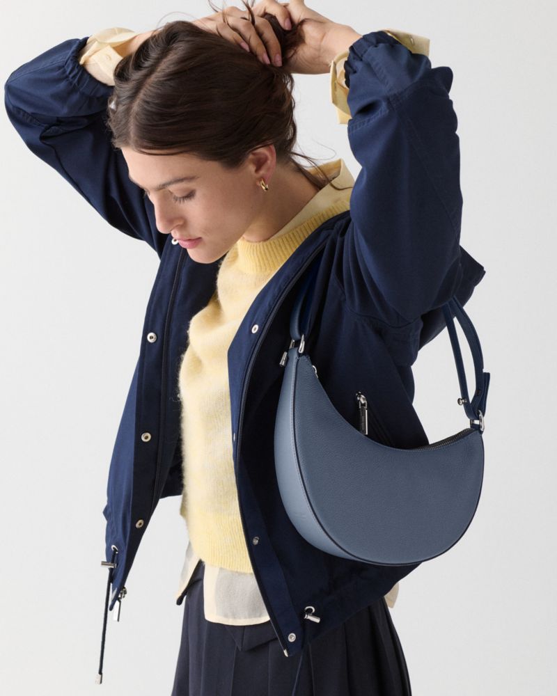 KateSpade Duo Crossbody Bag Cinder Grey
