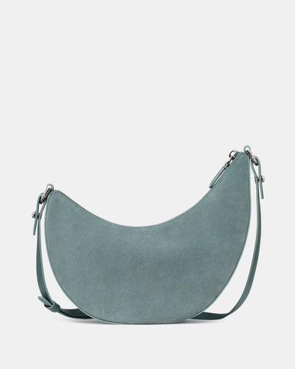 KateSpade Duo Suede Crossbody Bag Dark English Sea