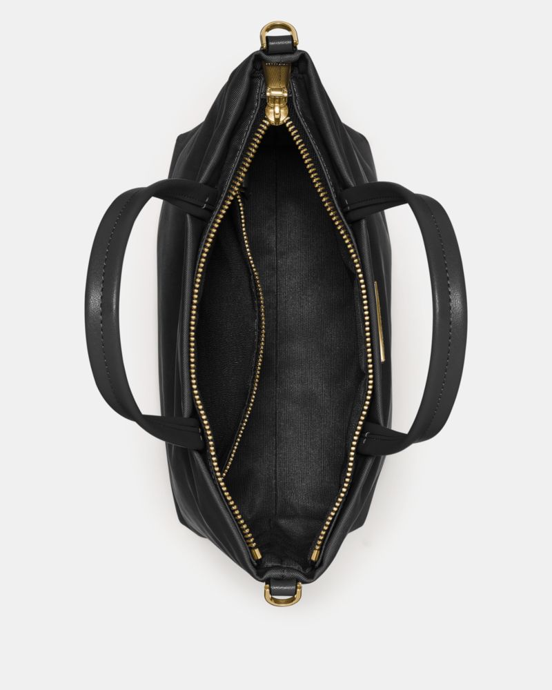 KateSpade On Purpose Crossbody Tote Bag Black