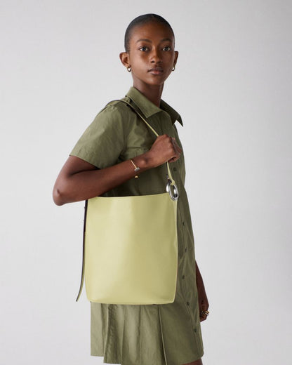 KateSpade Halo Bucket Bag Pale Citron