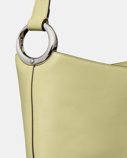 KateSpade Halo Bucket Bag Pale Citron
