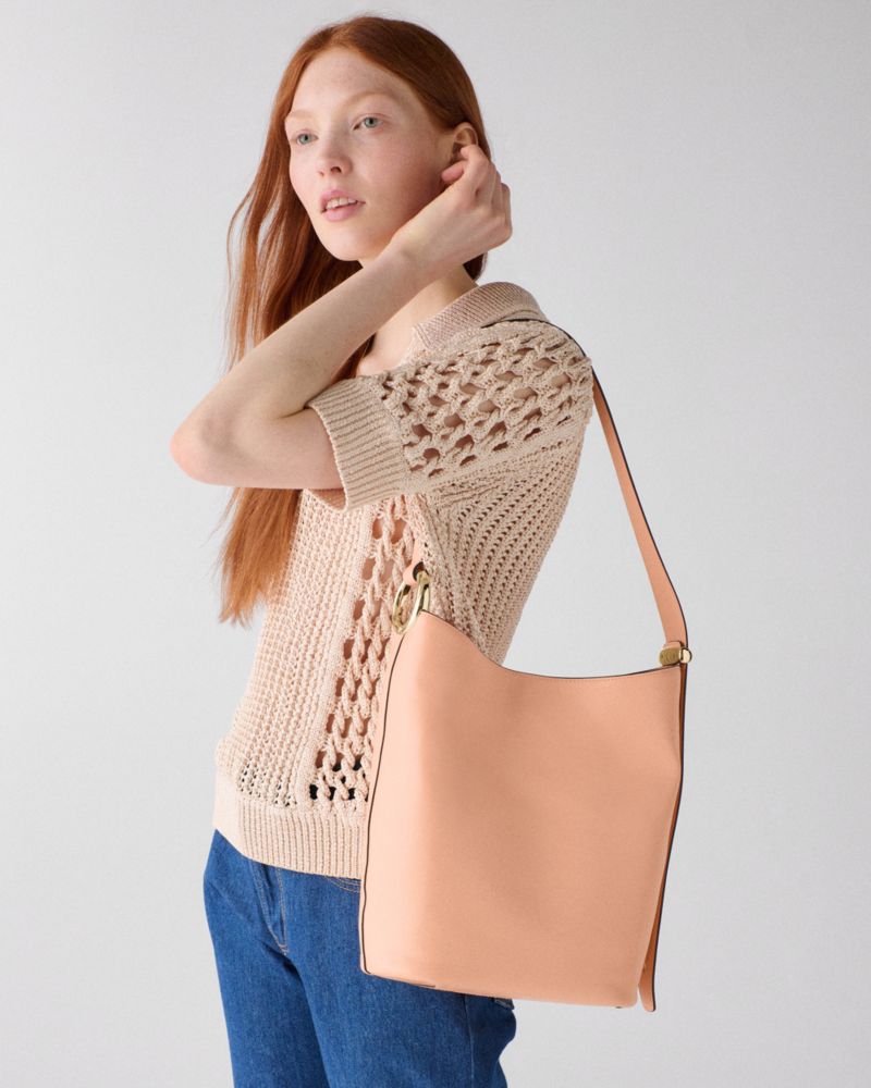 KateSpade Halo Bucket Bag Light Cantaloupe