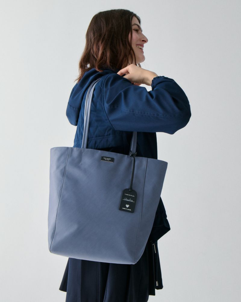 KateSpade On Purpose Large Tote Bag Cinder Grey