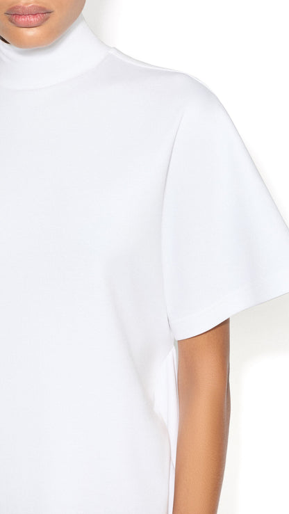 Alaïa Cotton Jersey T-Shirt Dress