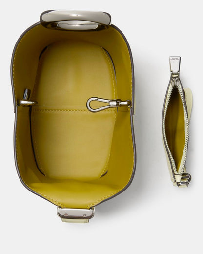 KateSpade Halo Mini Bucket Bag Pale Citron