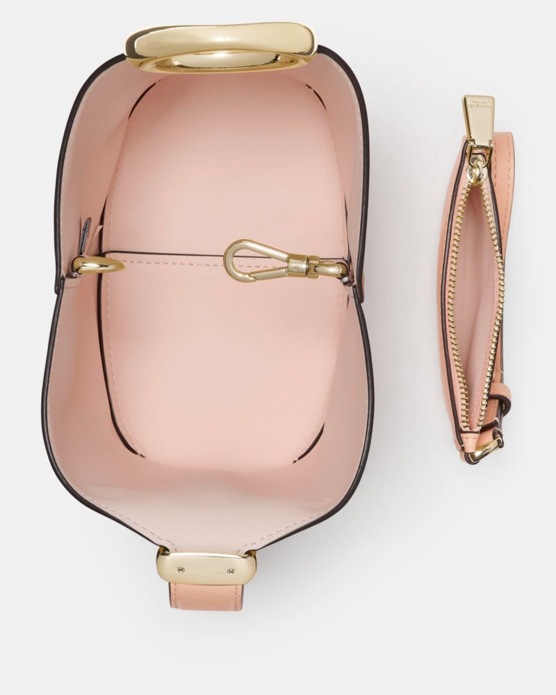 KateSpade Halo Mini Bucket Bag Light Cantaloupe