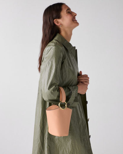 KateSpade Halo Mini Bucket Bag Light Cantaloupe