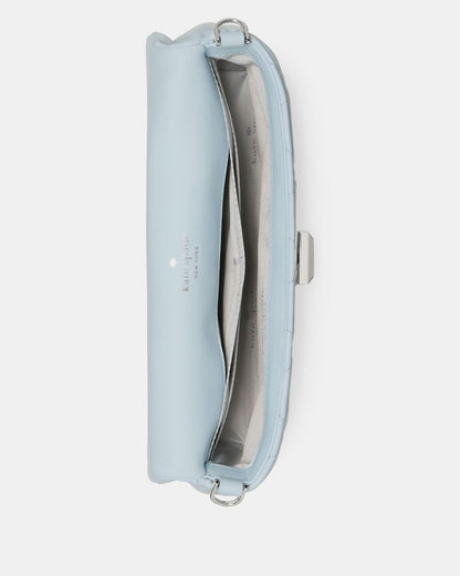 KateSpade Carey Quilted Mini Crossbody Crisp Sky