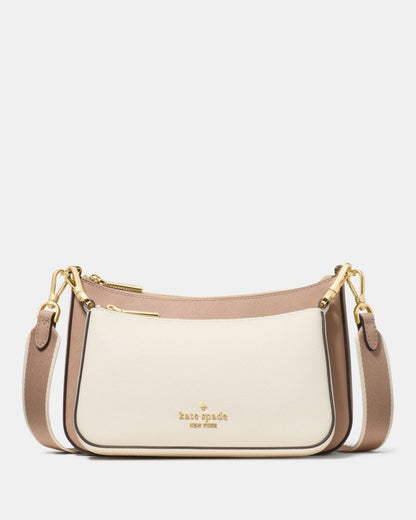 KateSpade Duet Small Crossbody Toasted Hazelnut Multi
