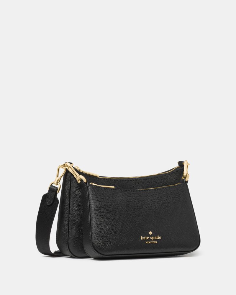 KateSpade Duet Small Crossbody Black