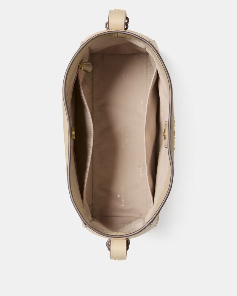 KateSpade Juliette Medium Bucket Bag Light Sand