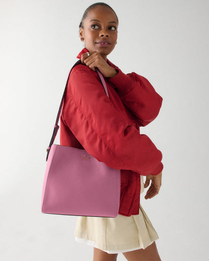 KateSpade Juliette Medium Bucket Bag Nouveau Rose