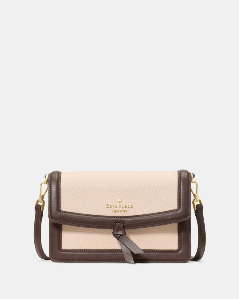 KateSpade Knott Mini Flap Crossbody Milk Glass Multi