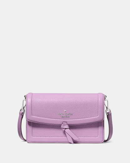 KateSpade Knott Mini Flap Crossbody Wisteria