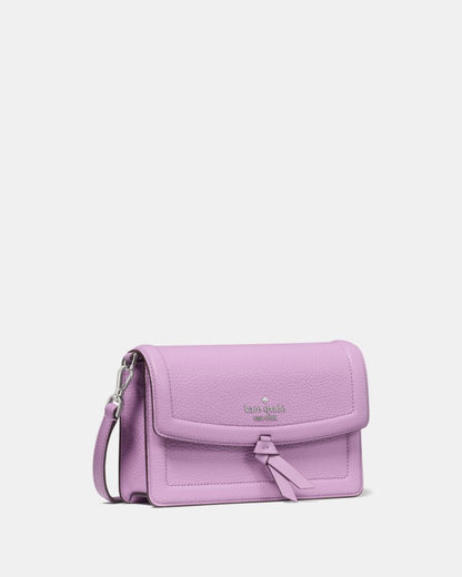 KateSpade Knott Mini Flap Crossbody Wisteria